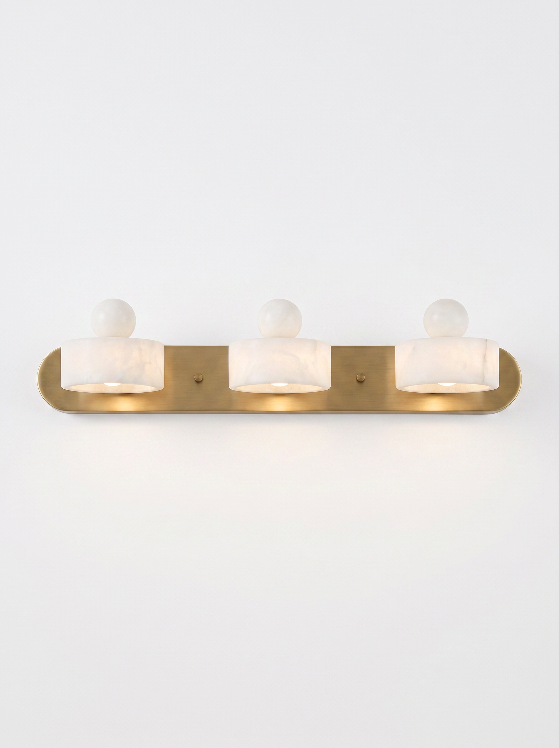AIR HAVEN Alabaster Vanity Light Bar - 3 Heads Hero
