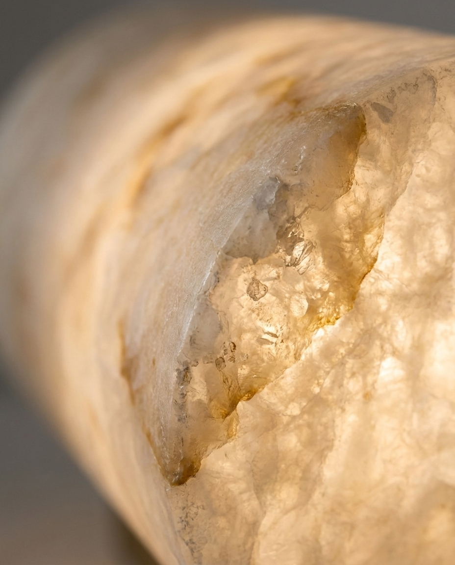 Alabaster Column Wall Sconce