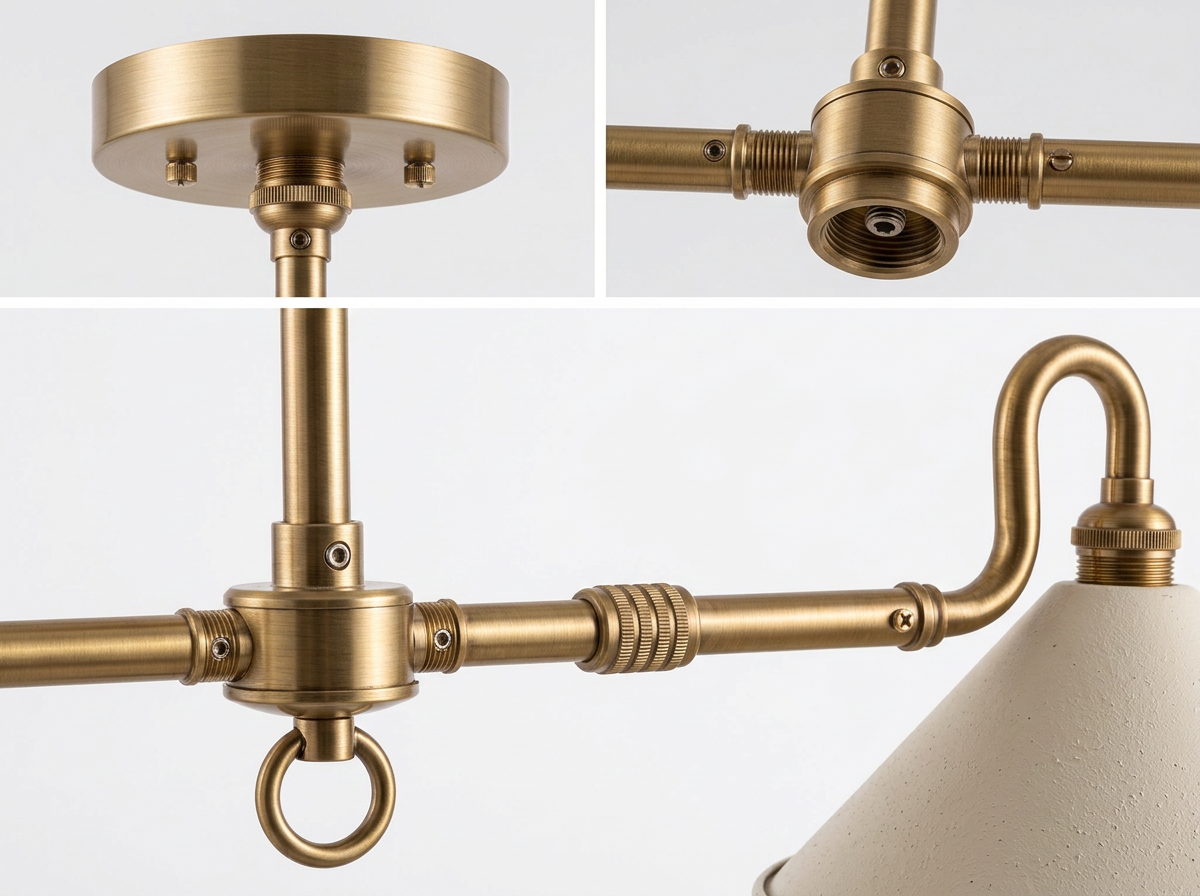 Farmhouse Dual-Shade Chandelier