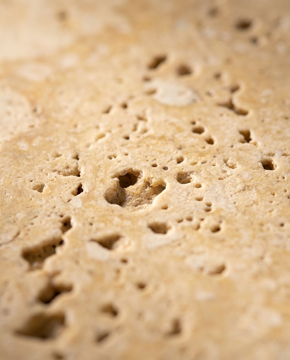 Slim Travertine Wall Sconce