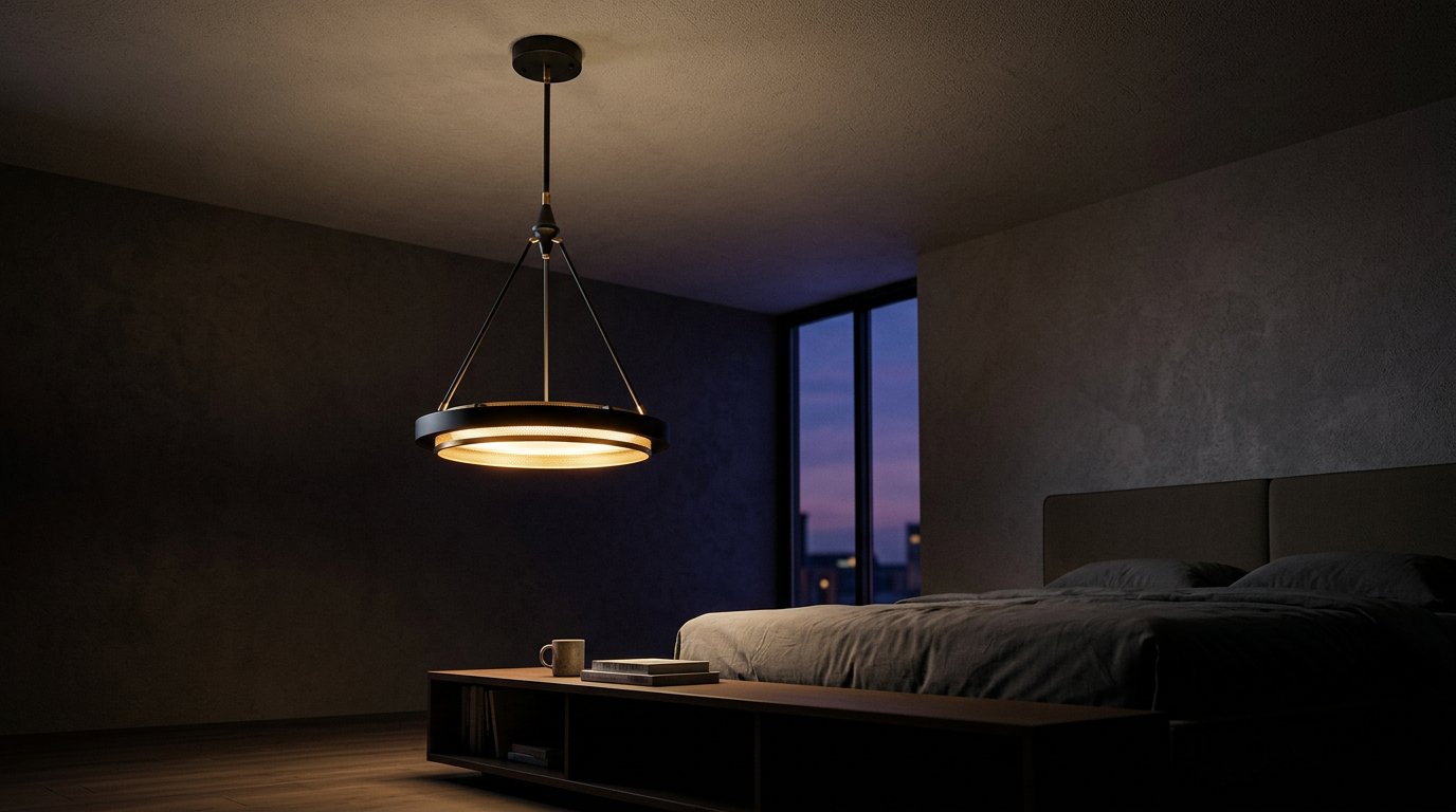 Two-Ring LED Pendant