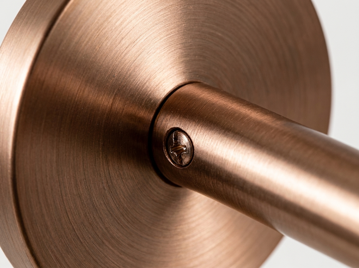 Sculptural Alabaster Copper Sconce