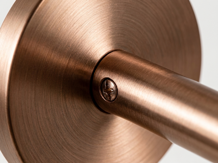 Sculptural Alabaster Copper Sconce