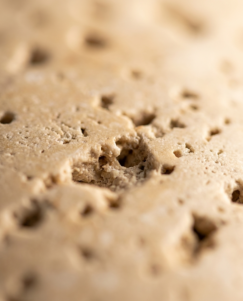 Organic Travertine Wall Lamp