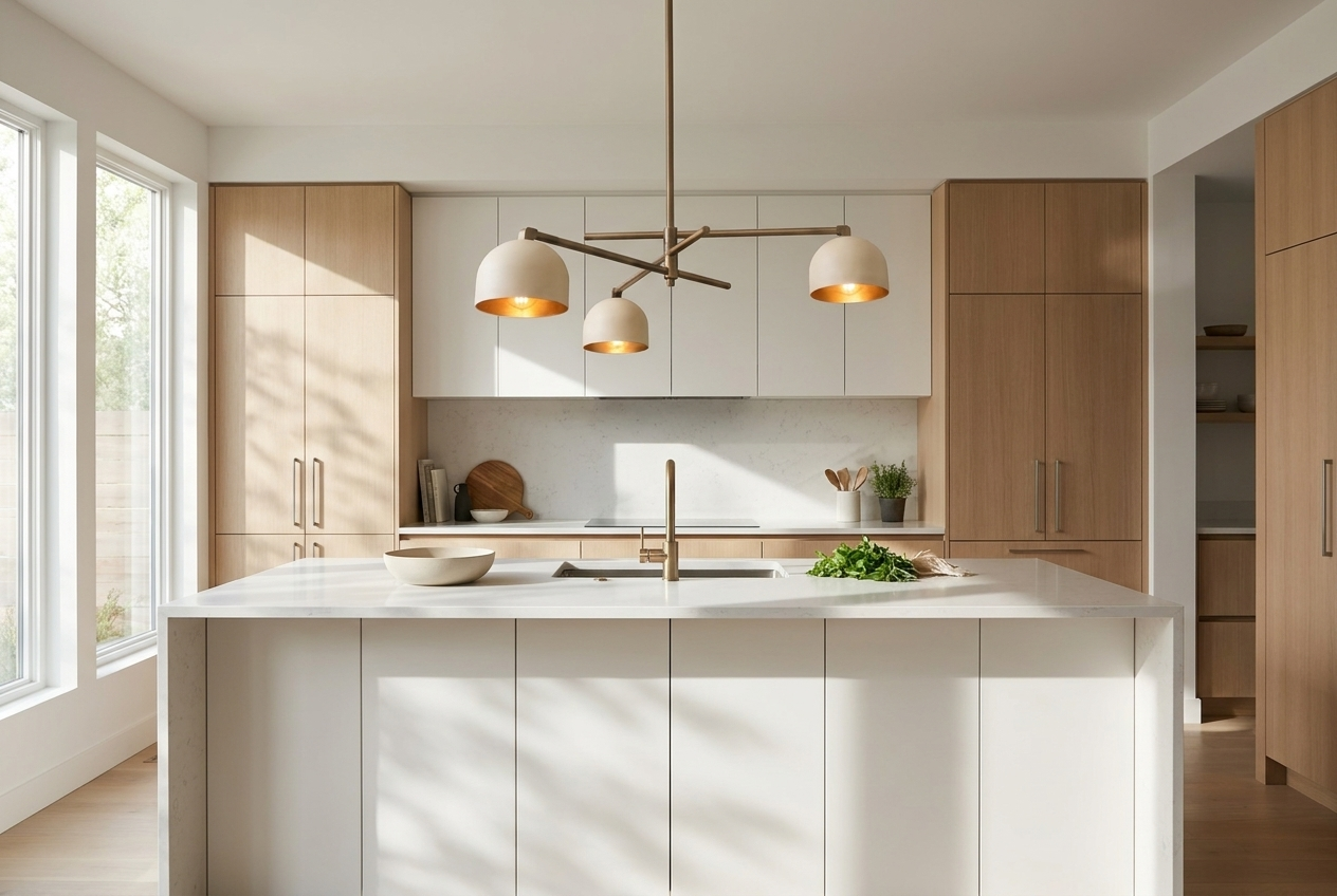 Linear Dome Chandelier