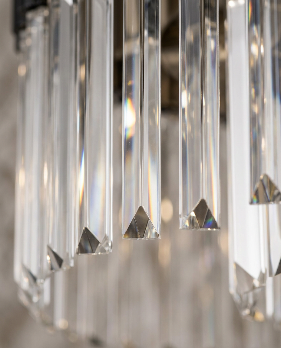 Crystal Flush Mount Light