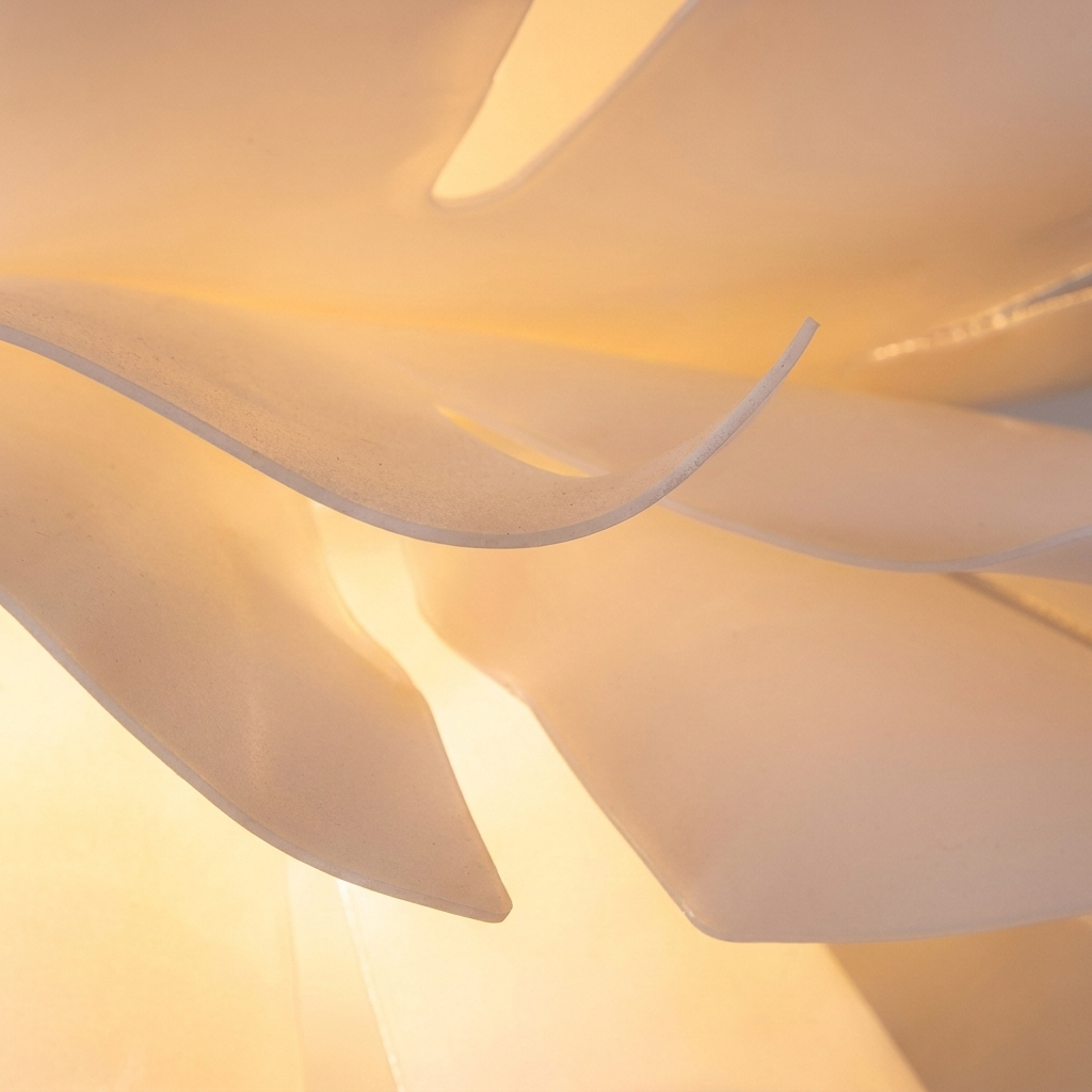 Acrylic Bloom Chandelier