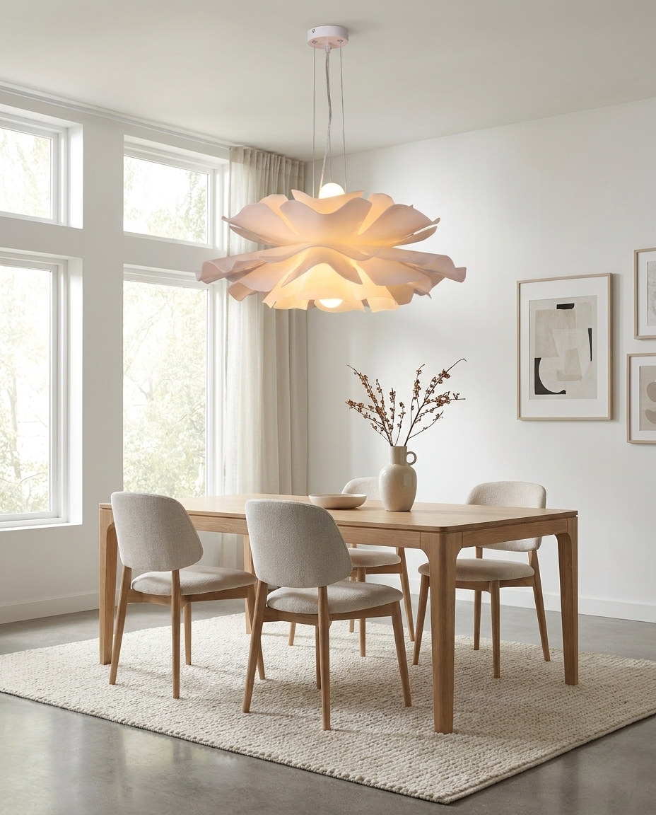 Acrylic Bloom Chandelier