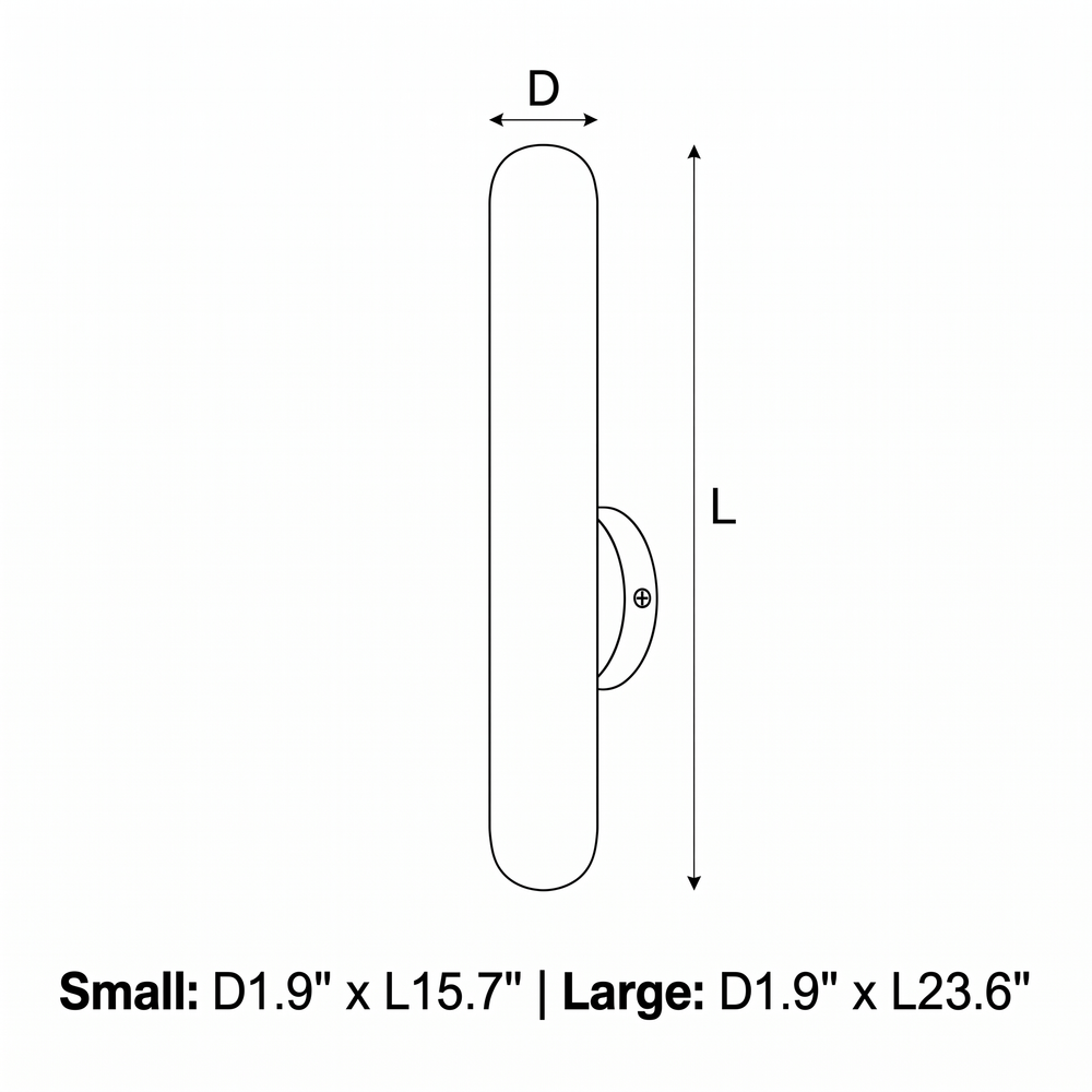 Slim Alabaster Copper Sconce