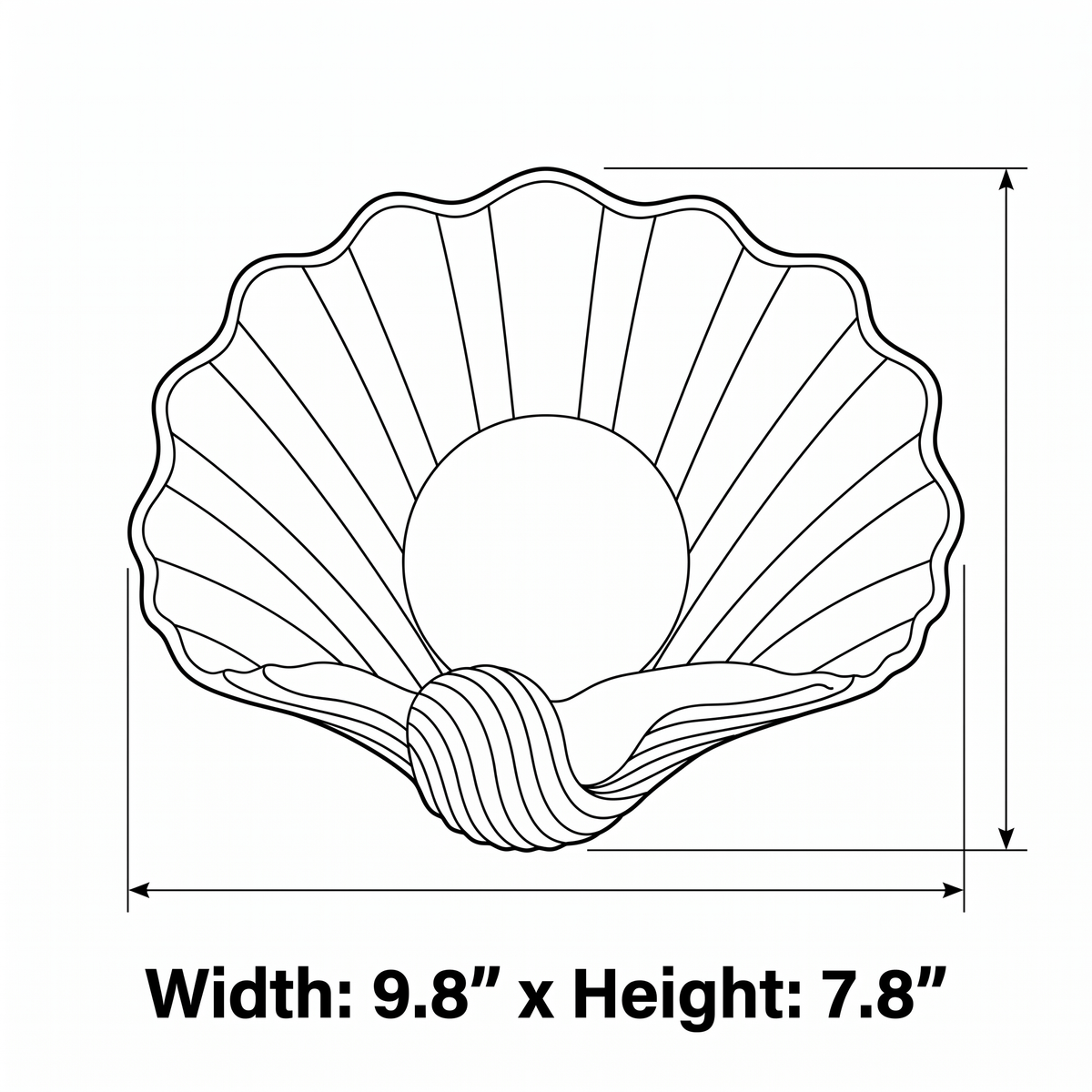 Alabaster Shell Wall Sconce