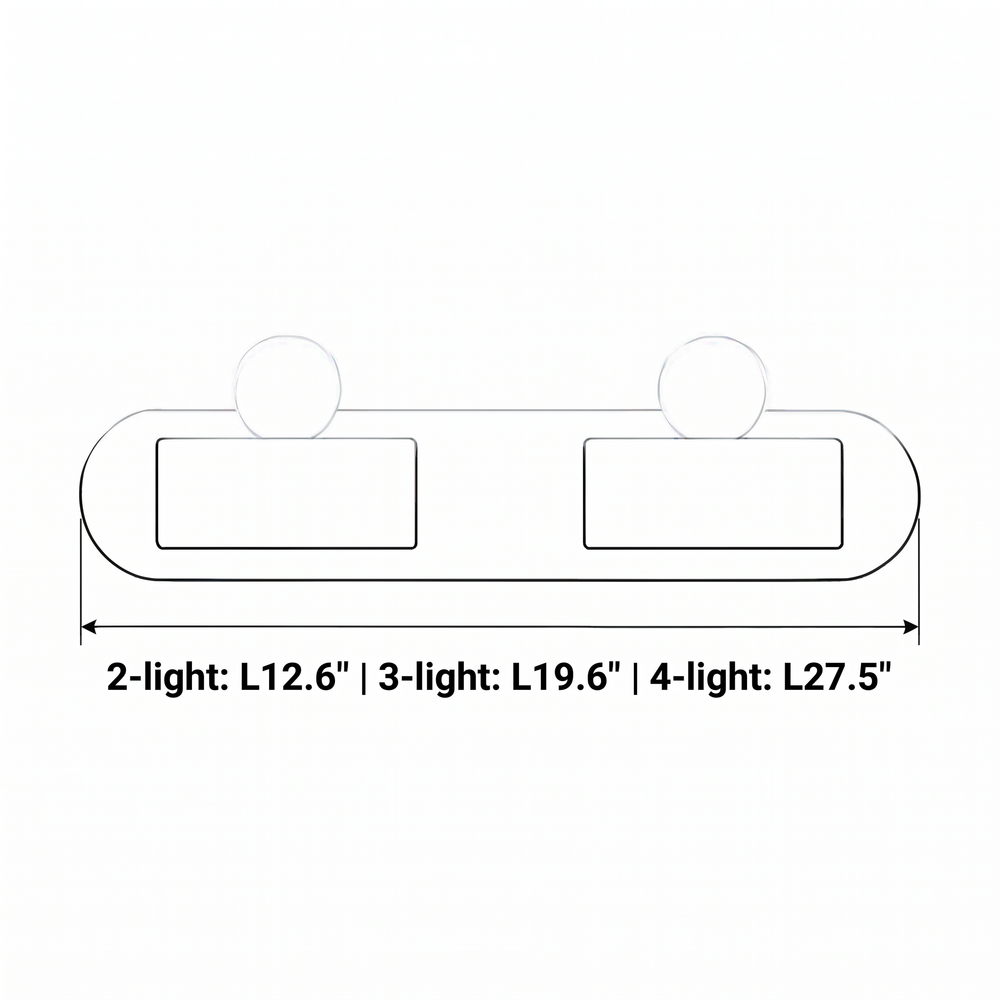 Alabaster Vanity Light Bar