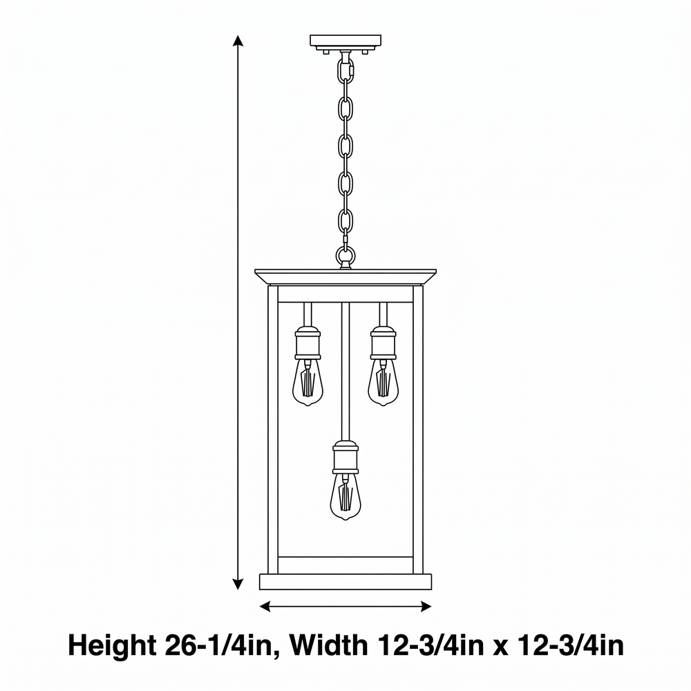 Craftsman Lantern Pendant