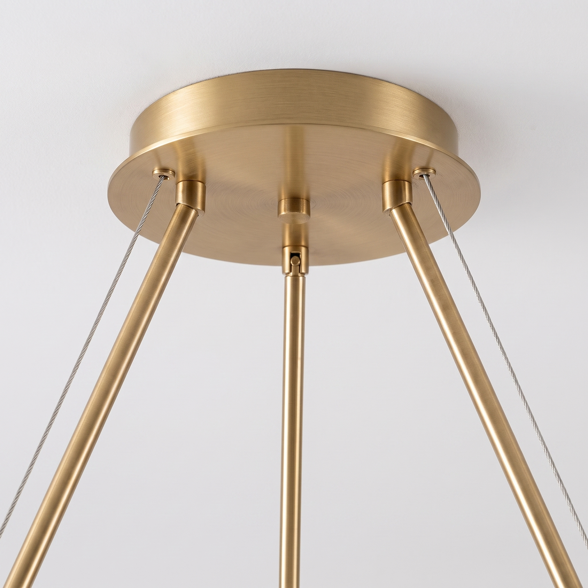 Alabaster Ring Chandelier