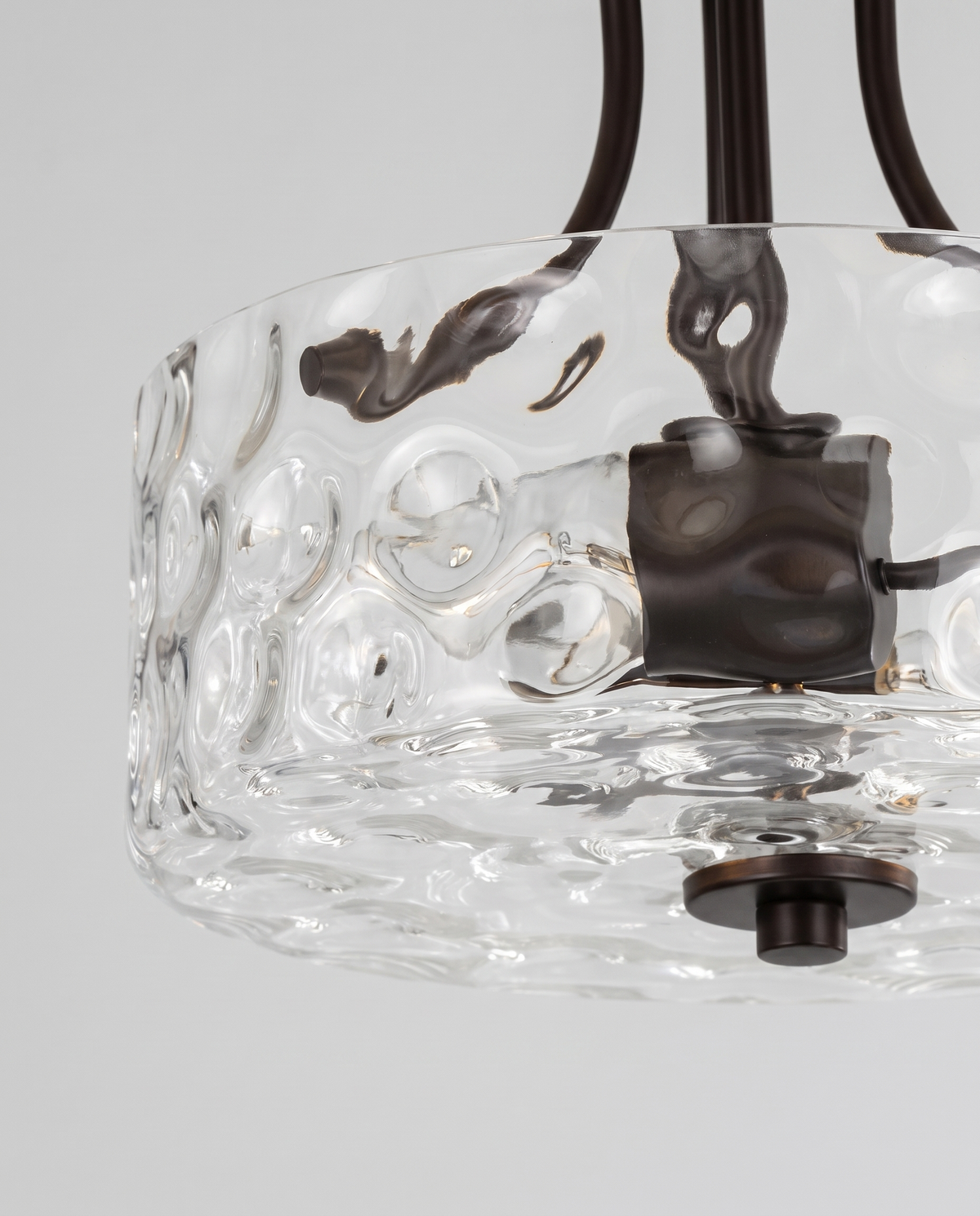 Ripple Glass Flushmount