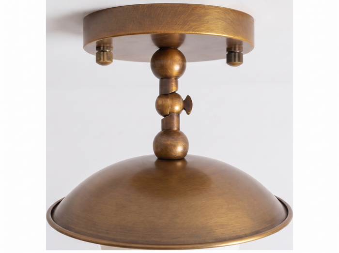 Marie Brass Flushmount