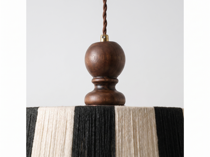 Beatrice Striped Pendant