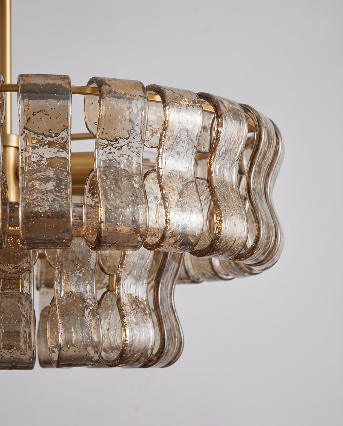 Ghiaccio Glass Flushmount