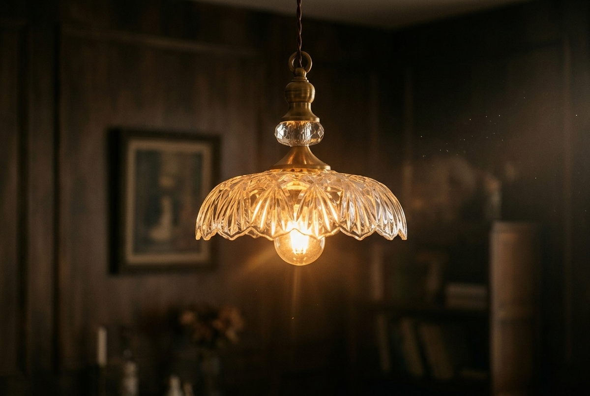 Sylvie Glass Pendant