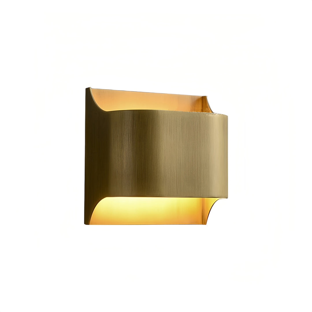 Elegant Brass Wall Light