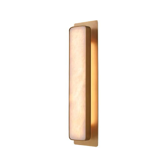 Gold Wall Light Fixtures Brass Natural Marble Luxury Light