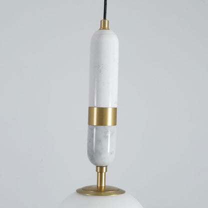 Modern Globe Pendant Light Minimalist Luxury Small Ceiling Light