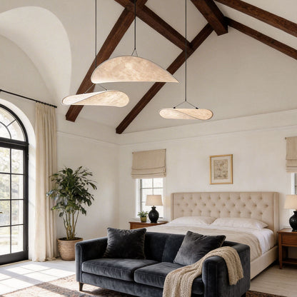 Oversized Chandeliers Modern Chip-Shaped Ceiling Light