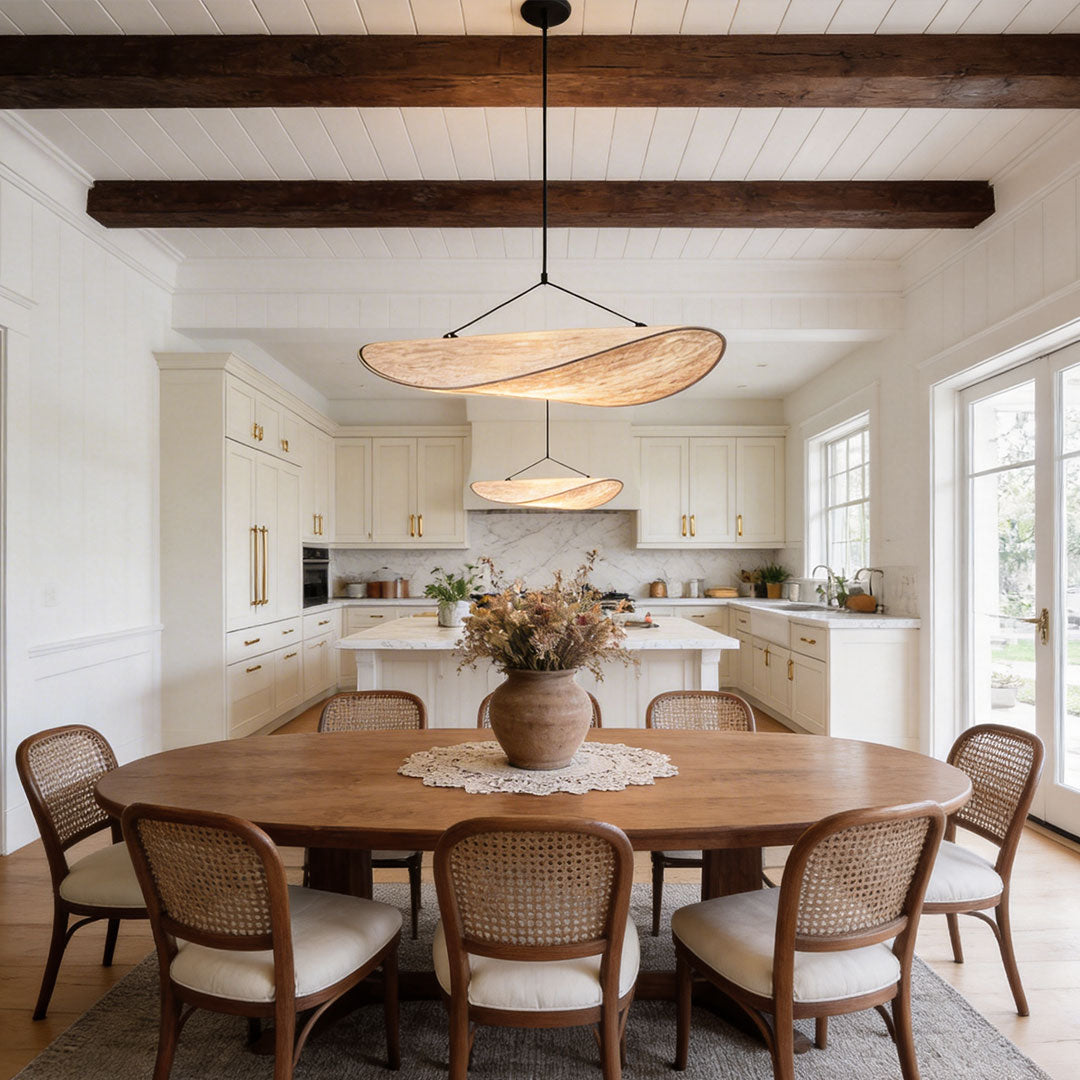 Oversized Chandeliers Modern Chip-Shaped Ceiling Light