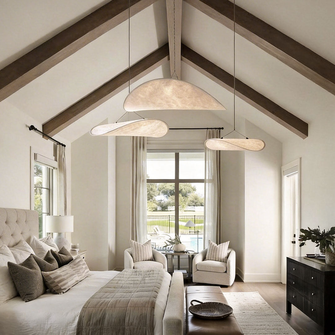 Oversized Chandeliers Modern Chip-Shaped Ceiling Light