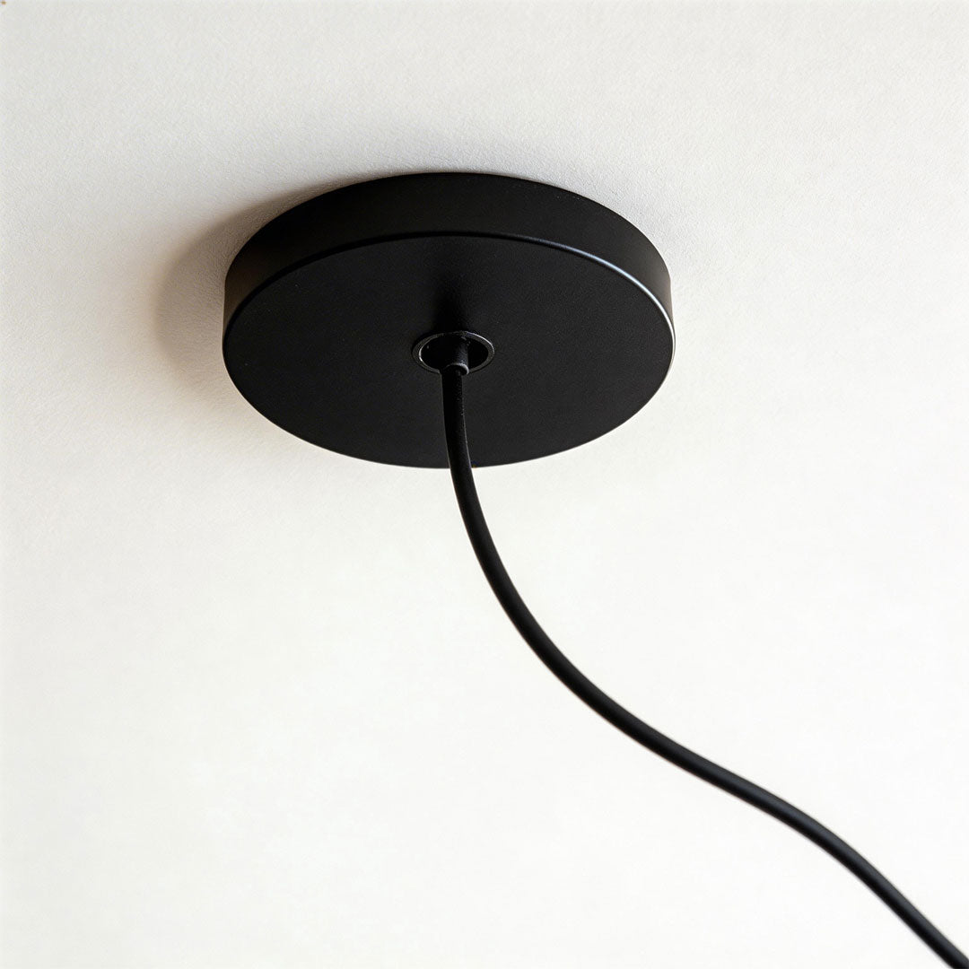 Paper Pendant Light Fixtures Movable Japanese Ambient Light