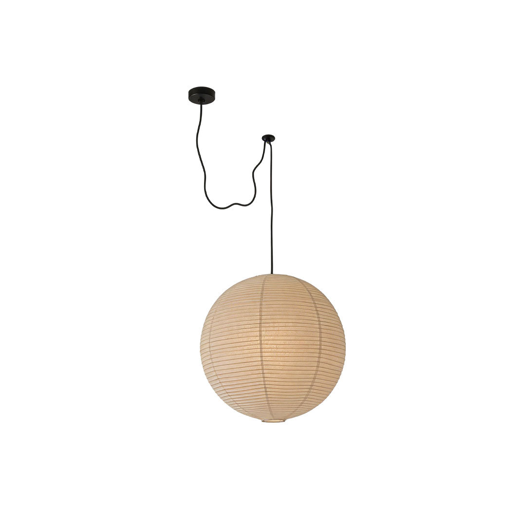 Paper Pendant Light Fixtures Movable Japanese Ambient Light
