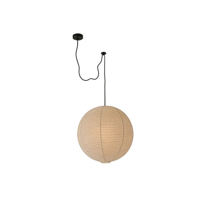 Paper Pendant Light Fixtures Movable Japanese Ambient Light