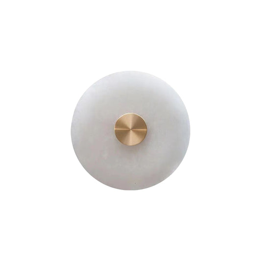 Round Wall Light Natural Marble Nordic Luxury Light