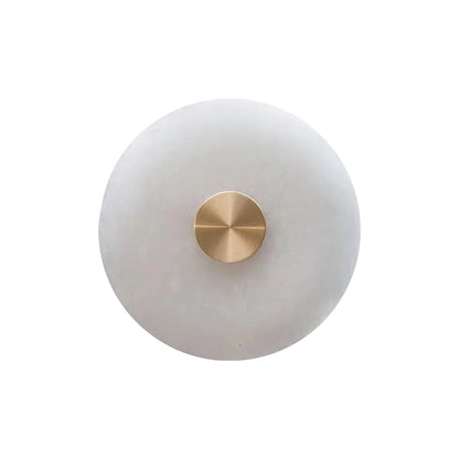 Round Wall Light Natural Marble Nordic Luxury Light