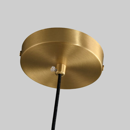 Vintage Glass Light Pendant Minimalist Art LED Ceiling Light