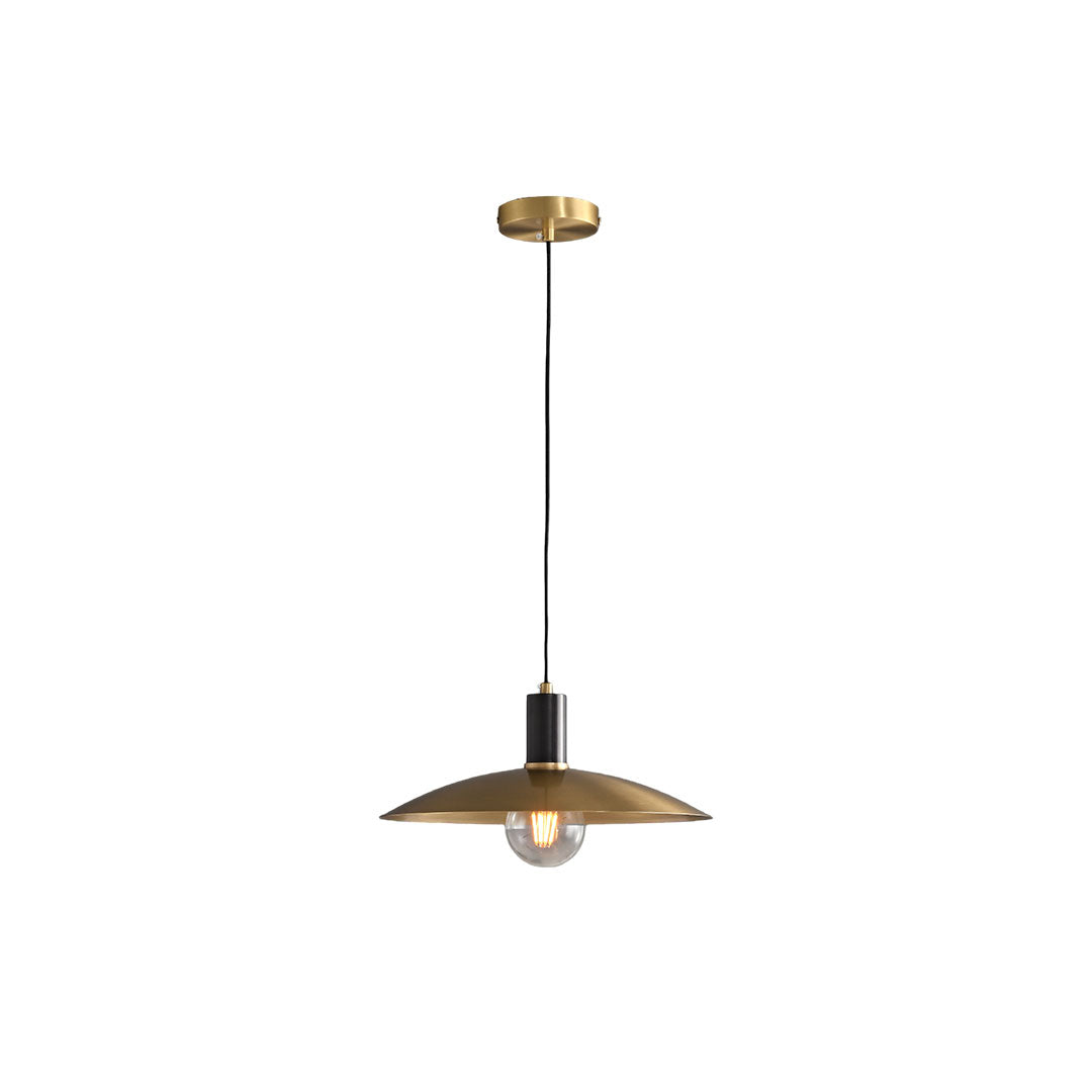 Vintage Glass Light Pendant Minimalist Art LED Ceiling Light