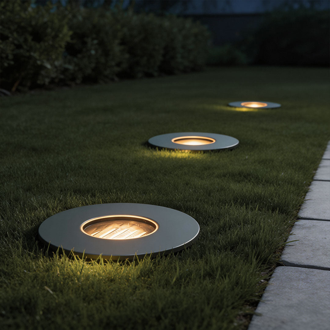 6 PCS Inground Well Light Anti-Glare Recessed Step Light