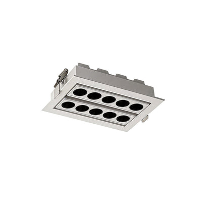 2 PCS LED Ceiling Recessed Spotlights Grille LED Linear Light