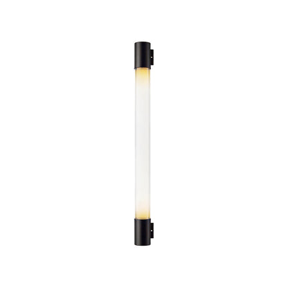 LED Outdoor Sconce Modern Black Long Aluminum Light