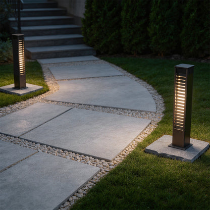 LED Bollard Lighting Modern Outdoor Waterproof Landscape Light