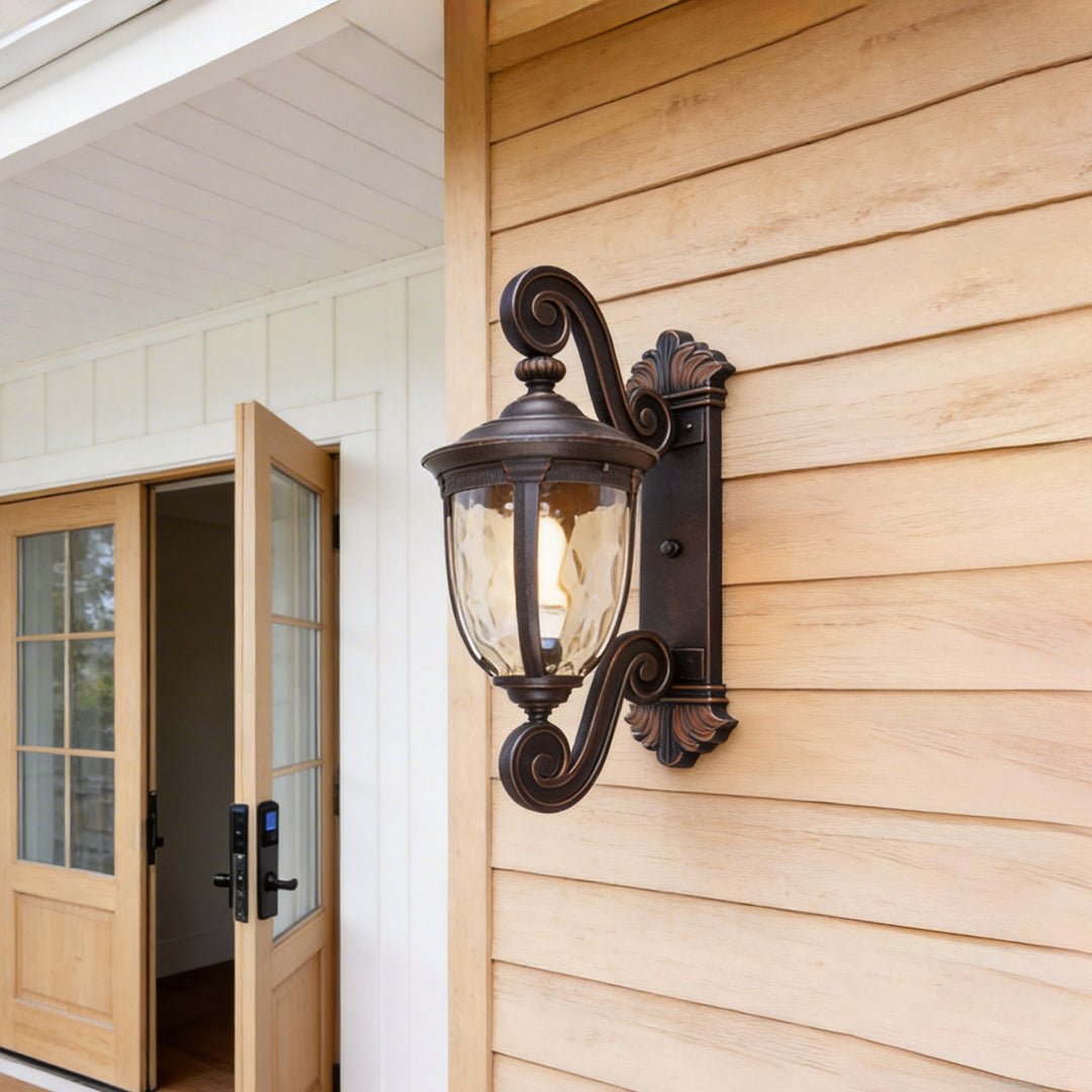 Lantern Wall Lights Outdoor American Waterproof Garden Light