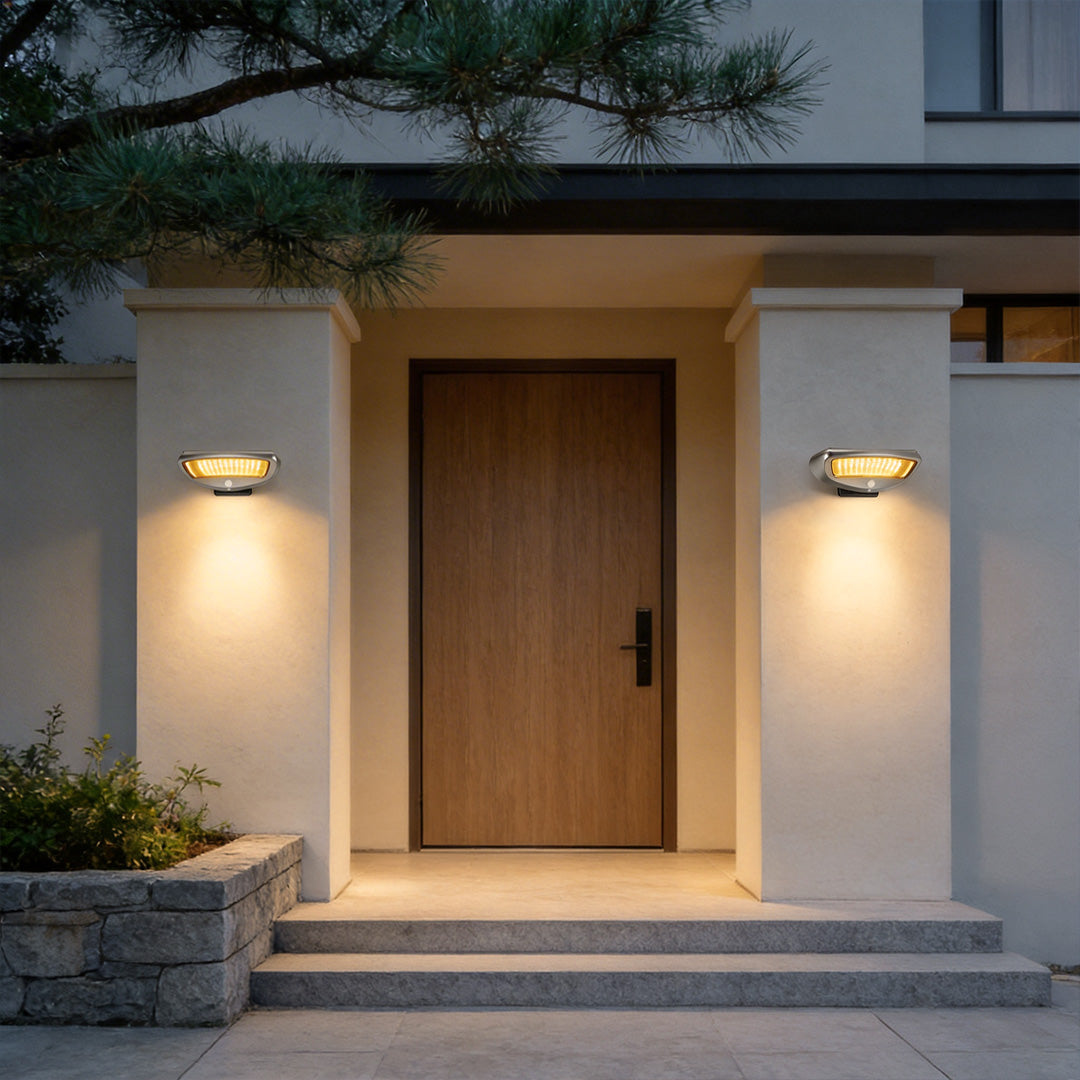 Solar Motion Sensor Wall Lights