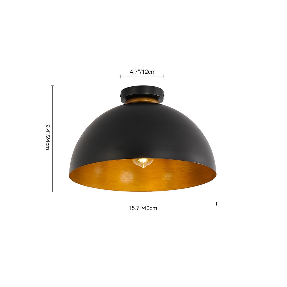 Marlow Iron Flushmount