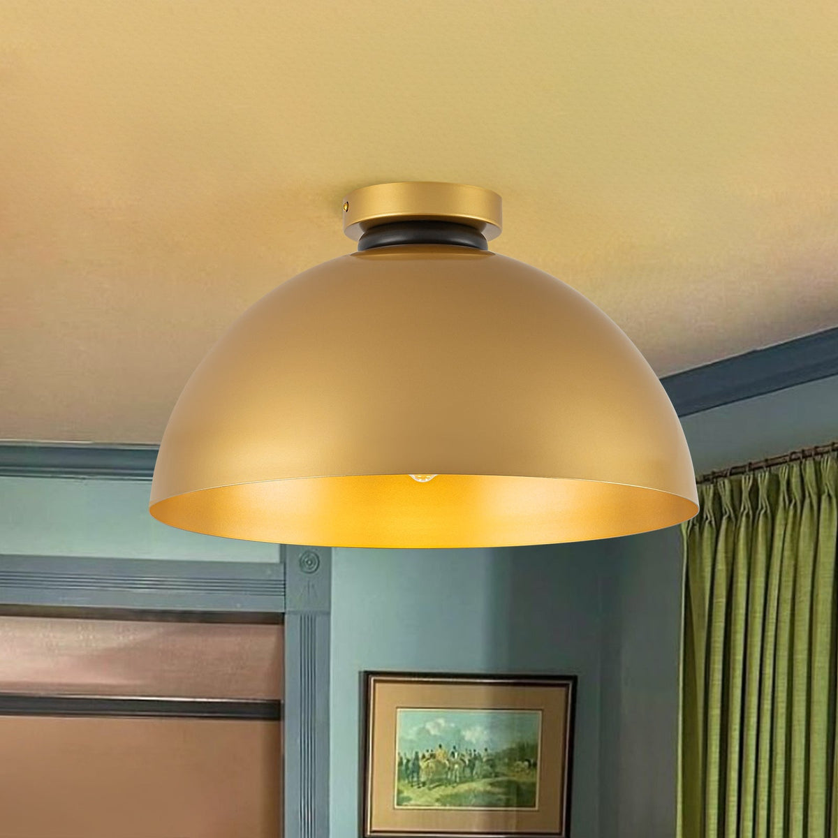 Marlow Iron Flushmount