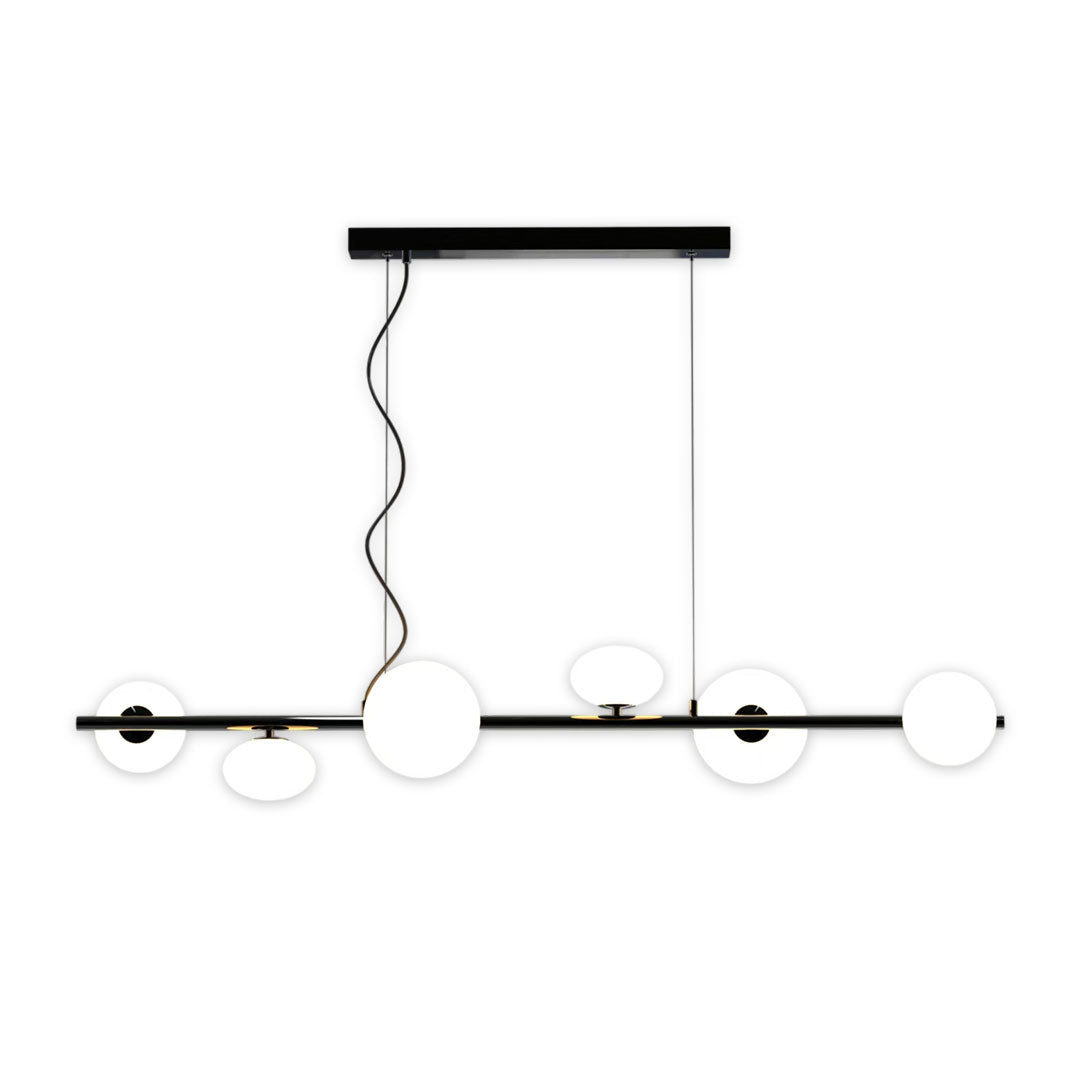 Linear Modern Chandelier Minimalist Creative Ceiling Light