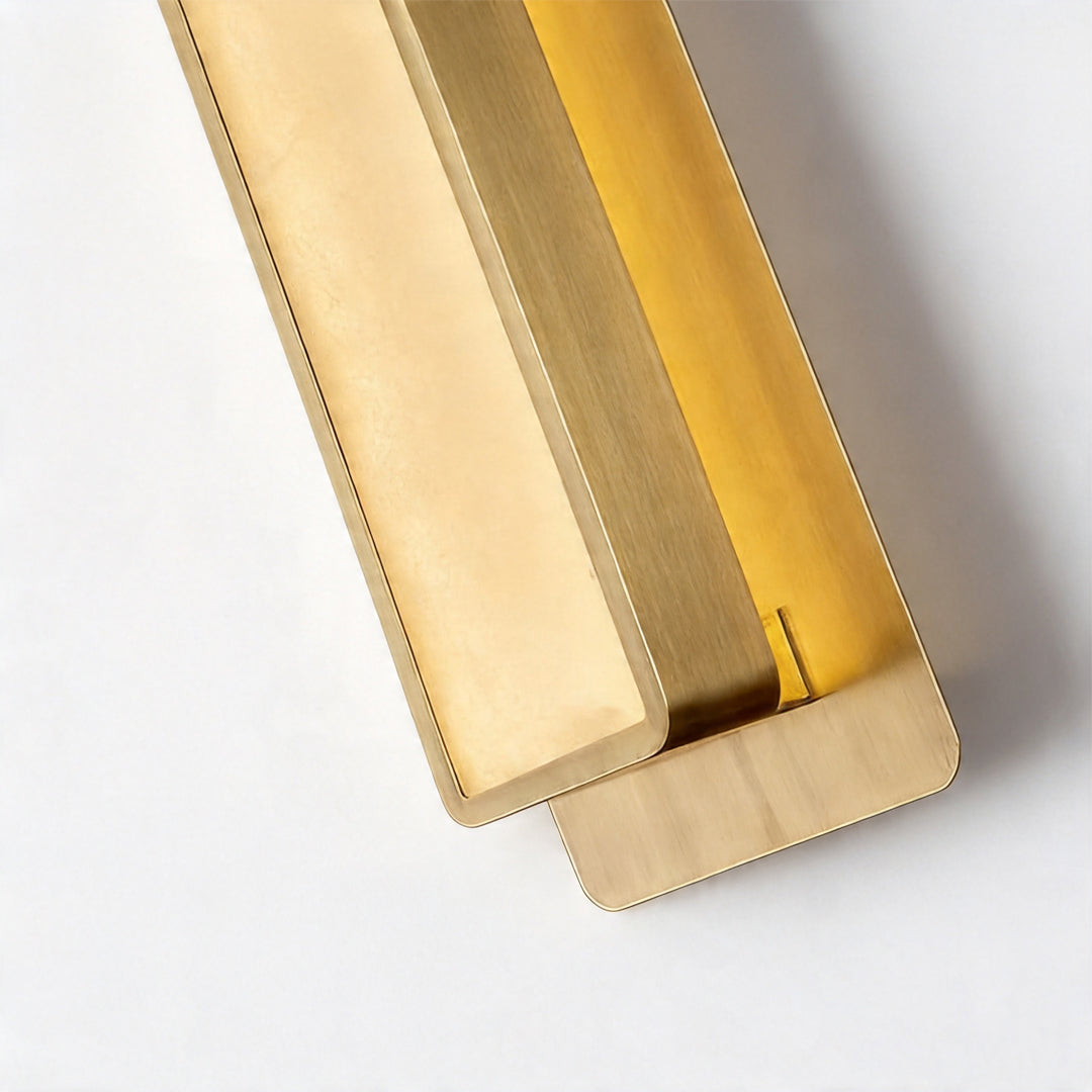 Gold Wall Light Fixtures Brass Natural Marble Luxury Light