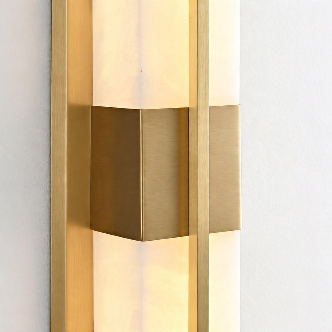 Gold Wall Lighting Outdoor Waterproof Linear Metal Light