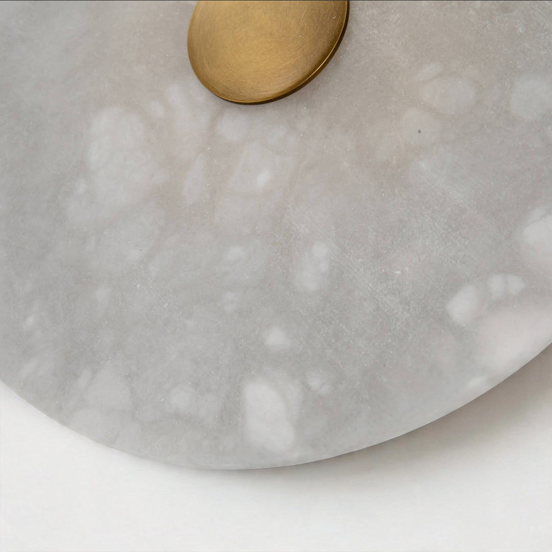 Round Wall Light Natural Marble Nordic Luxury Light