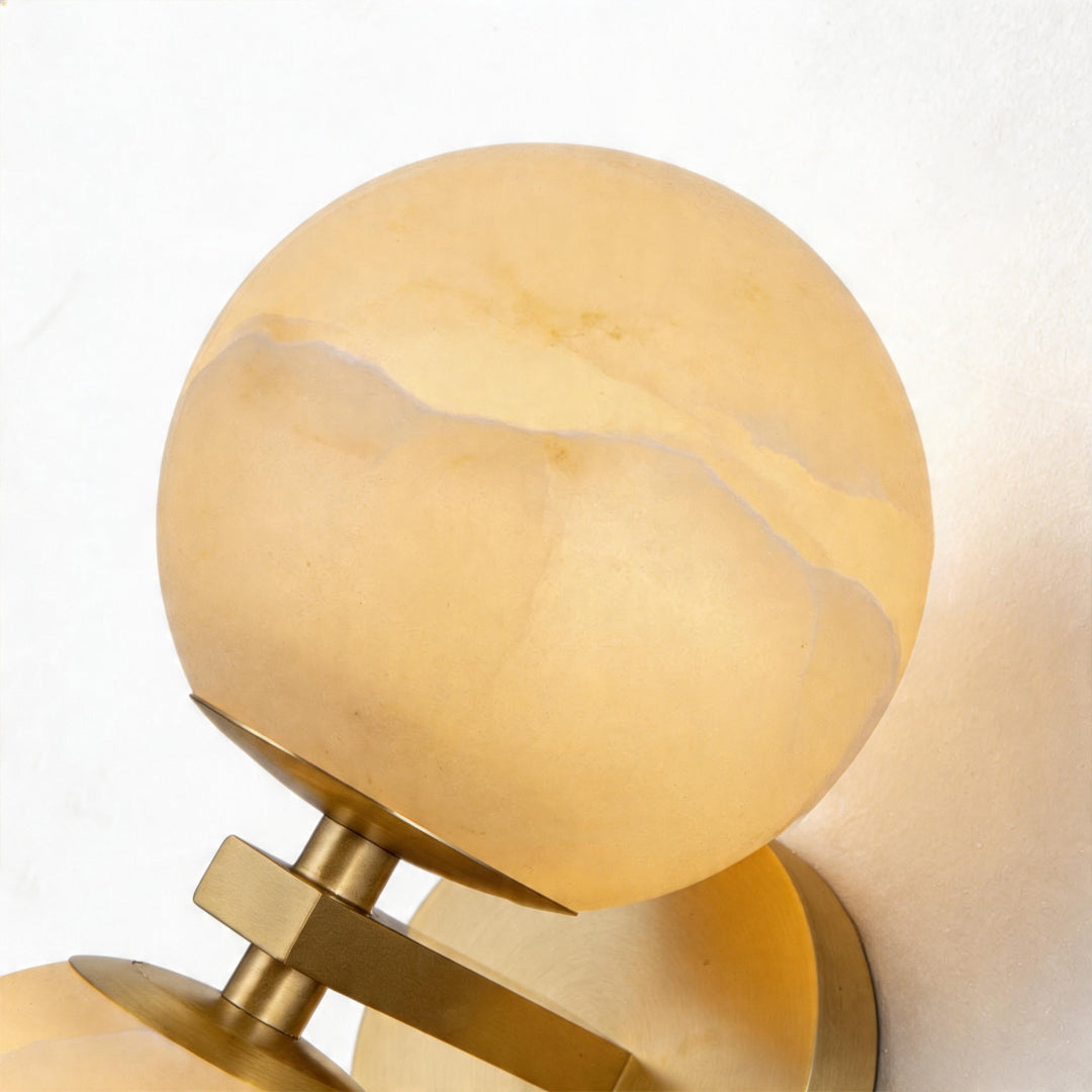 Up and Down Moon Brass Italian Luxury Creative Wall Lamp