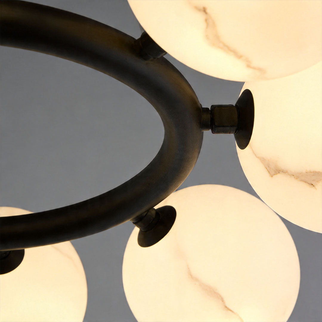 Bubbles Glass Modern Chandelier Minimalist Creative Ceiling Light