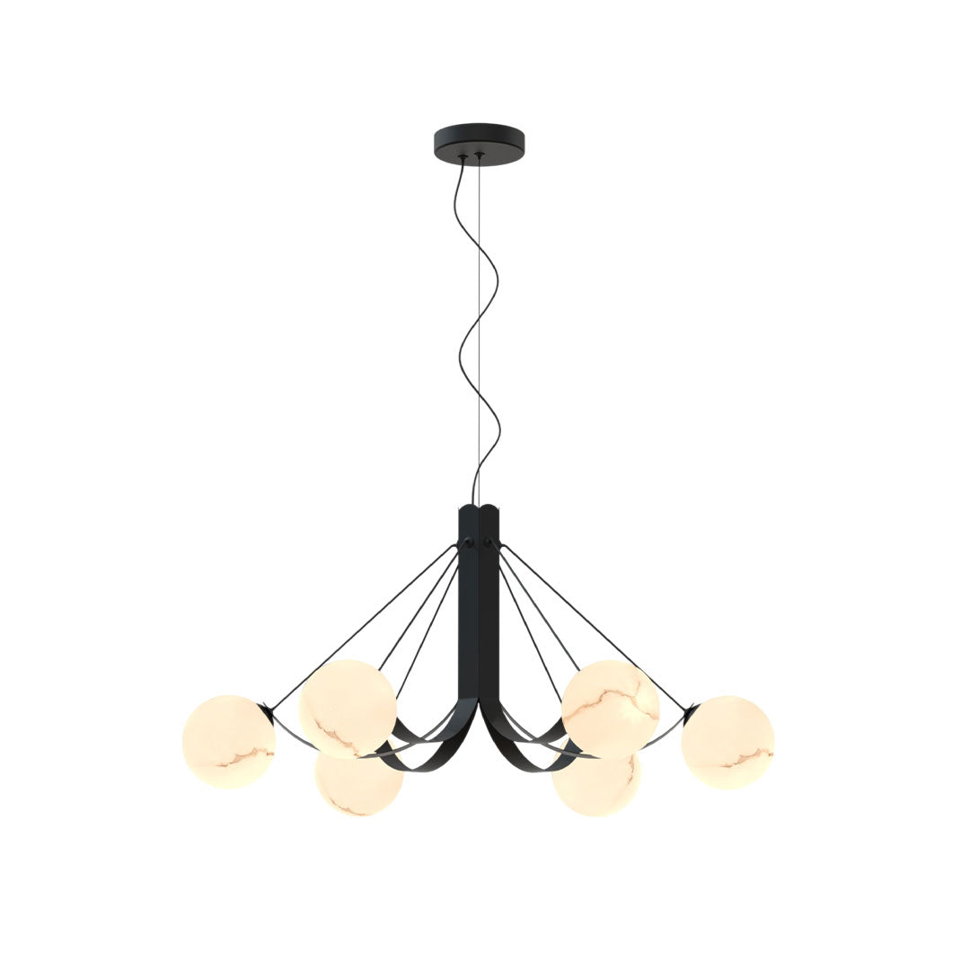 Black Chandelier Modern Creative Minimalist Ceiling Light